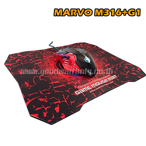 M-416 MARVO GAMING MOUSE Optical USB+G1 PAD MOUSE MO-MV-OU-416G1