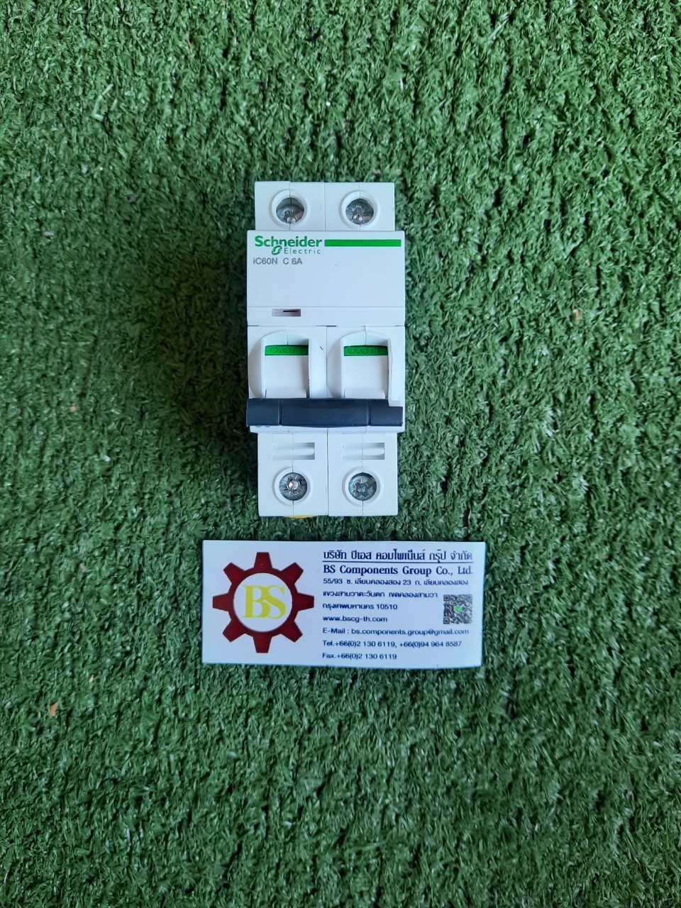 Schneider : MCB. iC60N (A9F74206) 2P 6A