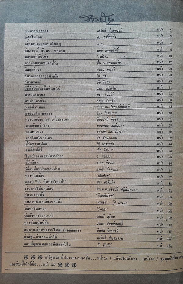 ฟ้าอาชีพ ปีที่ 3 ฉบับที่ 32 มีนาคม 2523