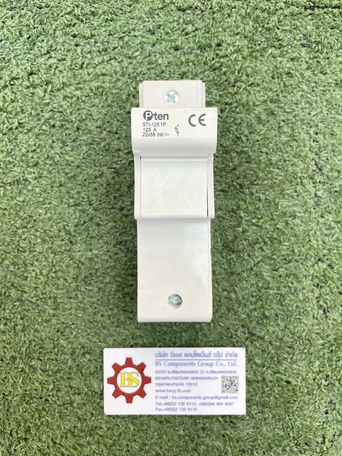 PTEN : ฐานฟิวส์ 22x58mm. STI-125 1P