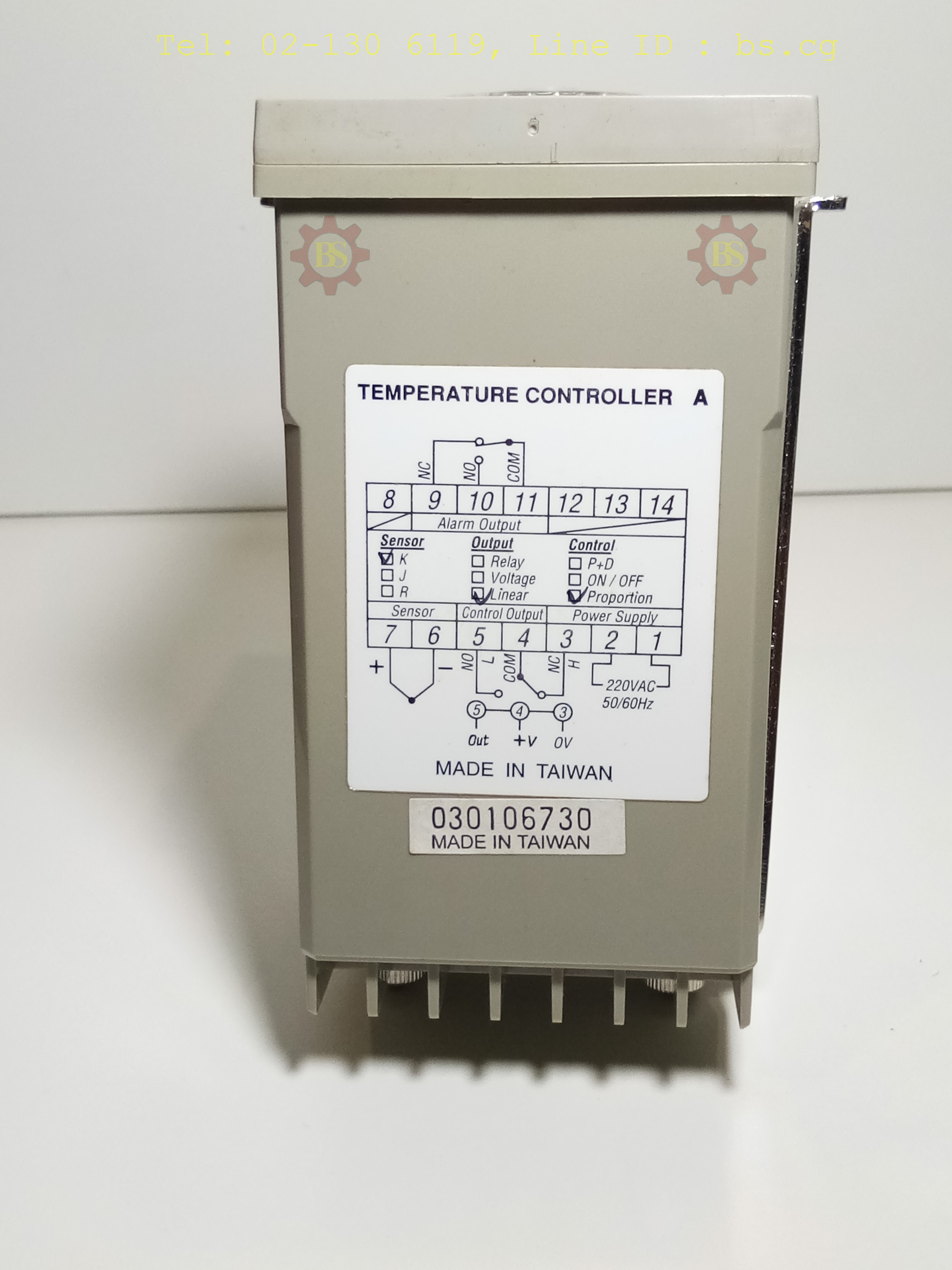 FOTEK : Temperature Controller TC72-AD-L4