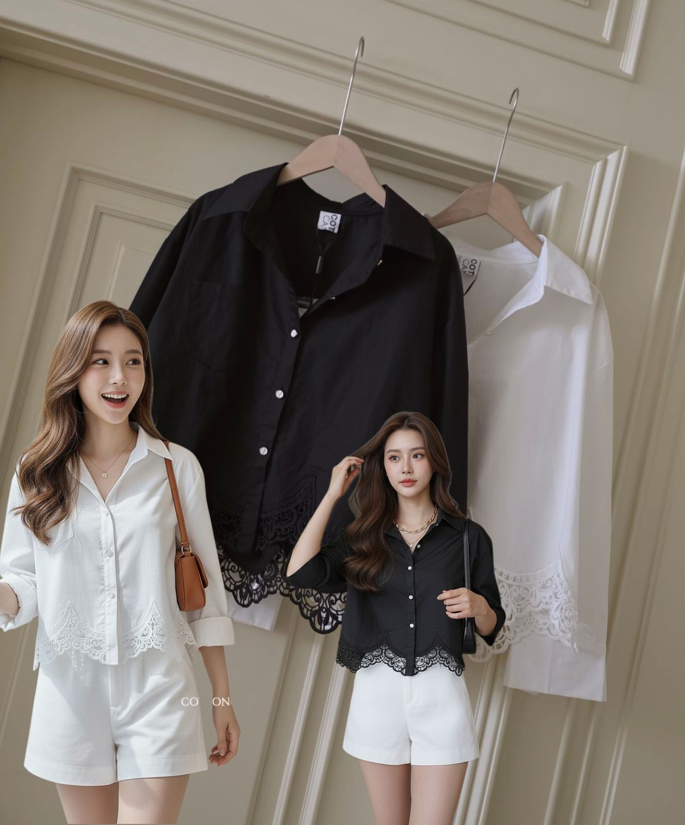 Tag#cottoncandy เสื้อเชิ๊ตทรงoversize รุ่นนี้ดีเทลแต่งกระดุมนำเข้าล่าสุดรุ่นนี้แนะนำเลยคร่าาาา ทรงสวยใส่สบายมากๆ เล่นดีเทลกระดุมสั่งพิเศษ งานดีสุดๆ แมทง่ายๆได้ลุคสุดปังเลยคร่าาาา