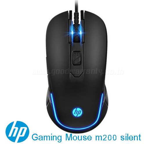 M200 HP Gaming Mouse USB 6ปุ่ม ไร้เสียงคลิก MO-HP-GM-M200G