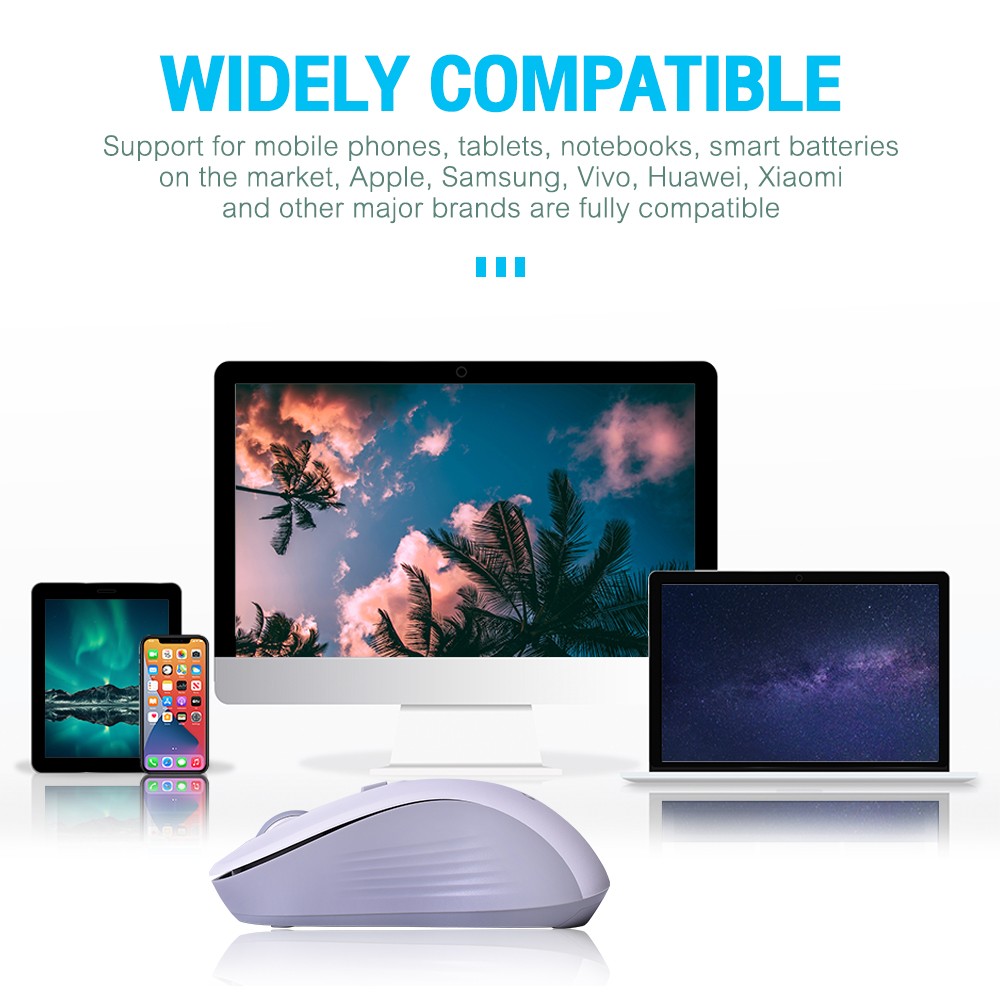 OKER V17 WIRELESS MOUSE BLUETOOTH 1600DPI SKU-02960