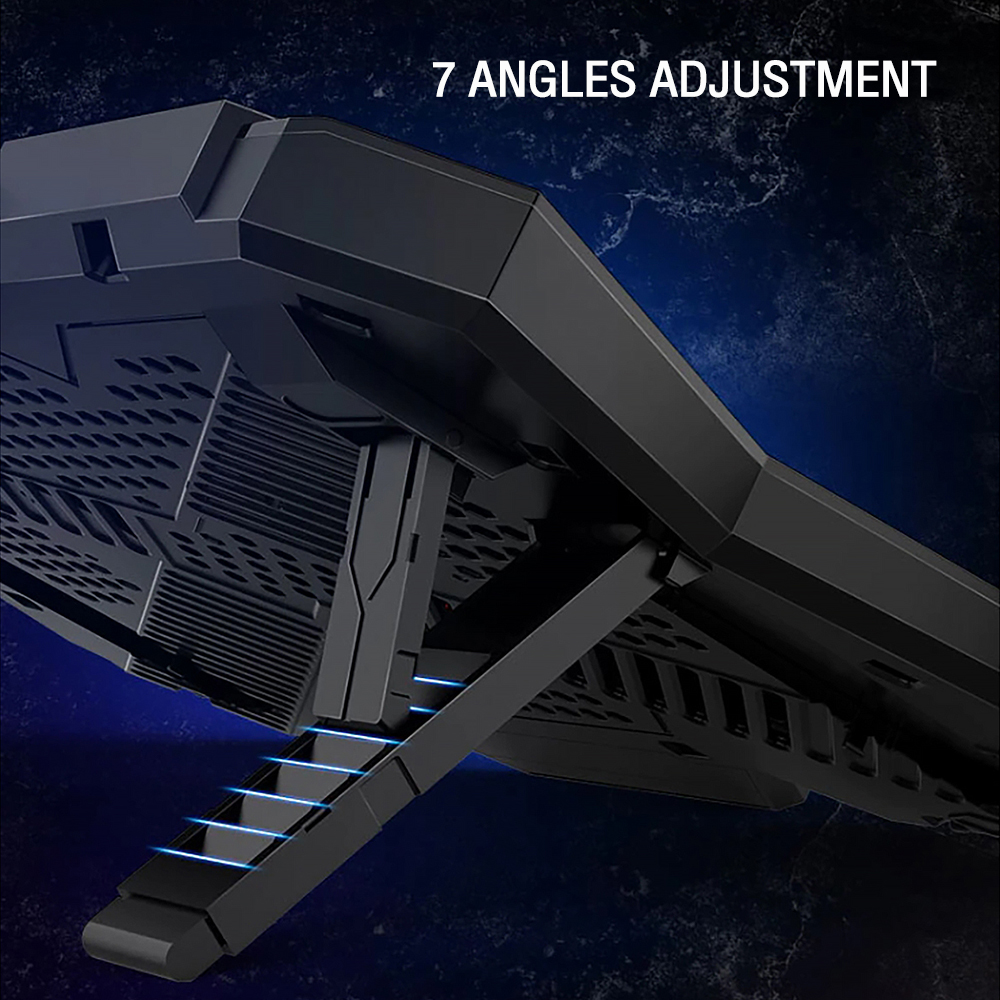 OKER X747 OKER 6FAN HURRICANE COOLING PAD17" FA-OK-NB-X747B