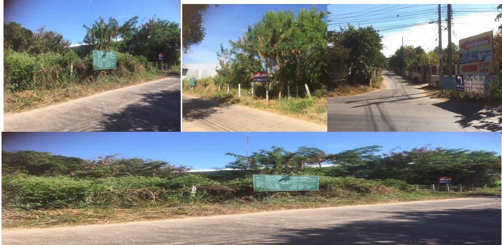 ขายที่ดินทำเลดีราคาถูกติดกับห้างประตูน้ำร้อยเอ็ดใกล้โกลบอล ใกล้แยกจตุรพักพิมาน