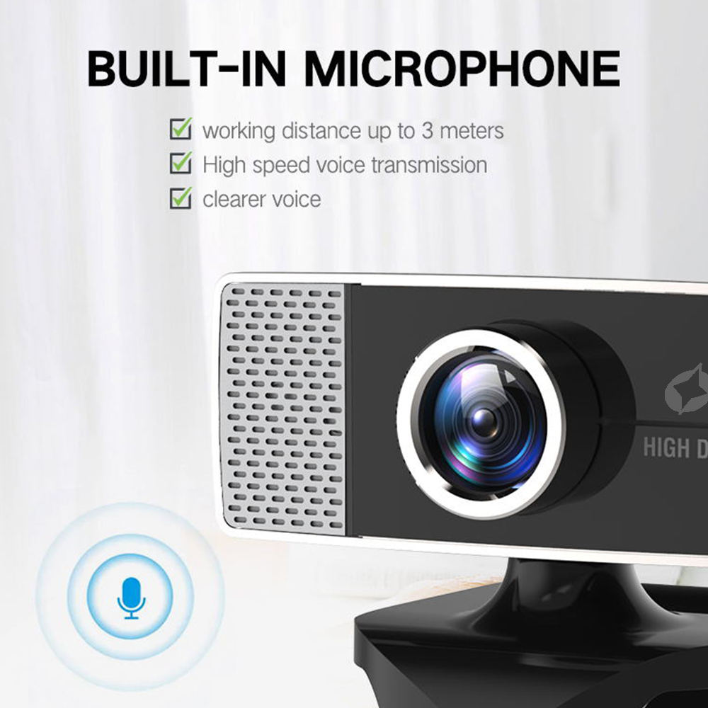 OKER T-299 PC Camera กล้องเว็บแคม 720P/30Fps CM-OK-HD-GT299