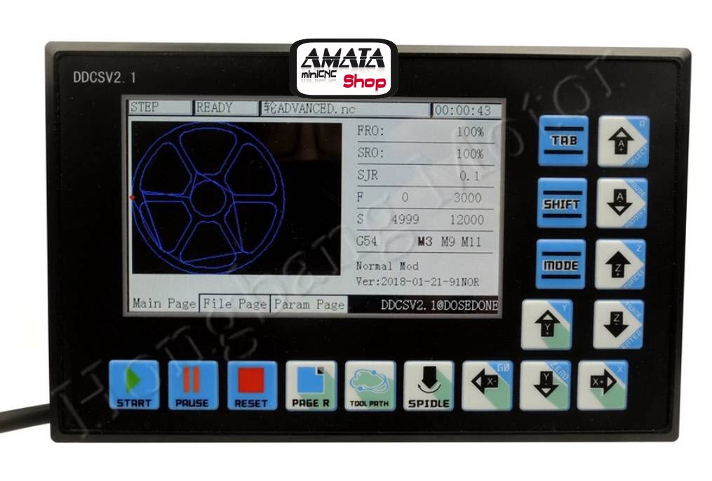 DDCSV 2.1 MACH3 Offline Standalone 4 Axis+USB Cable + Flash Drive + Manual Disc