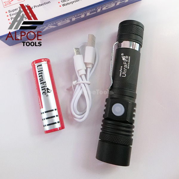 ไฟฉายแรงสูง หลอด T6 รุ่น XB-518