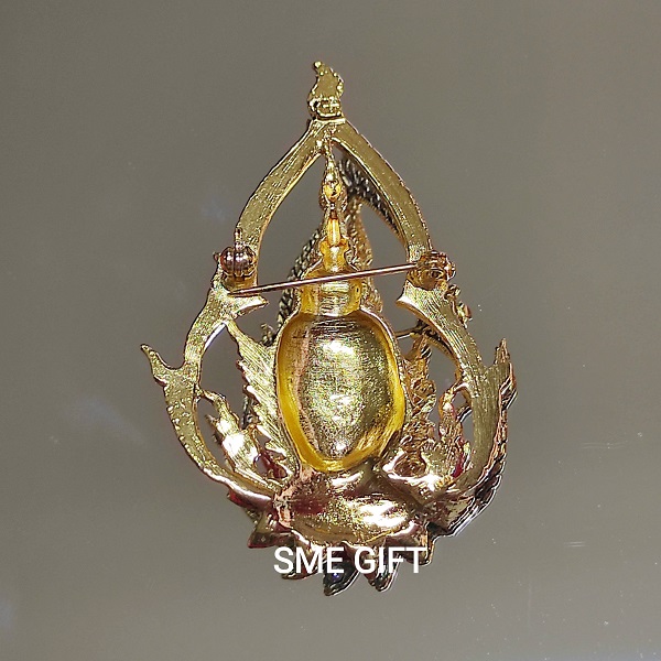 พระนารายณ์ พร้อมกล่องและถุงไหมแก้ว BB008 ชิ้น