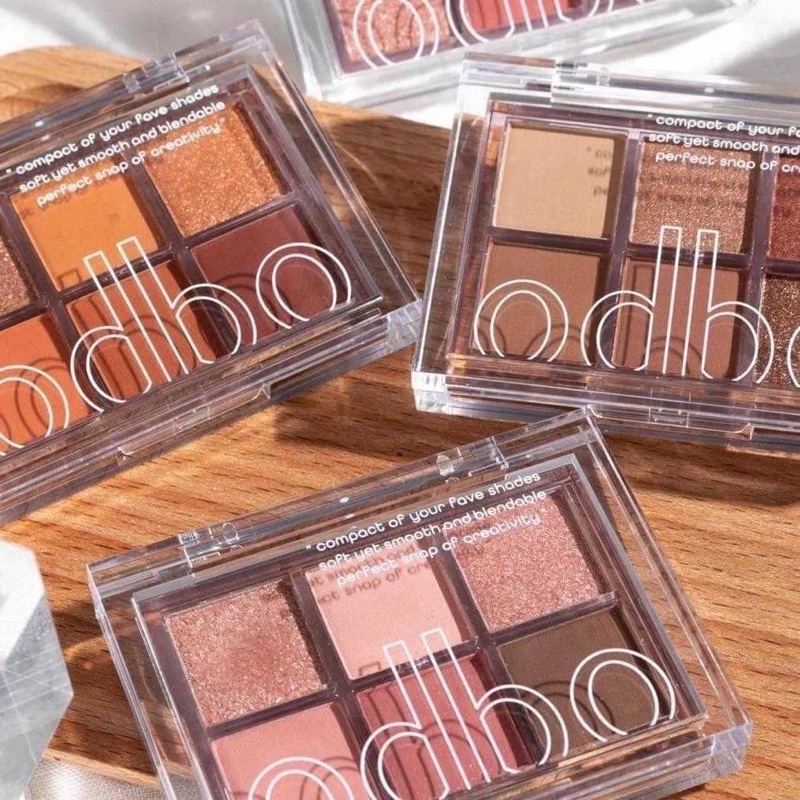 odbo Signature Eyeshadow Palette 6 colors 4.8g OD276 โอดีบีโอ ซิกเนเจอร์ อายแชโดว์ พาเลท