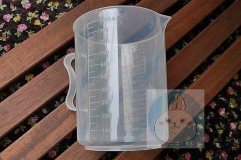 ถ้วยตวงพลาสติก PP ขนาด 1000 มิลลิลิตร