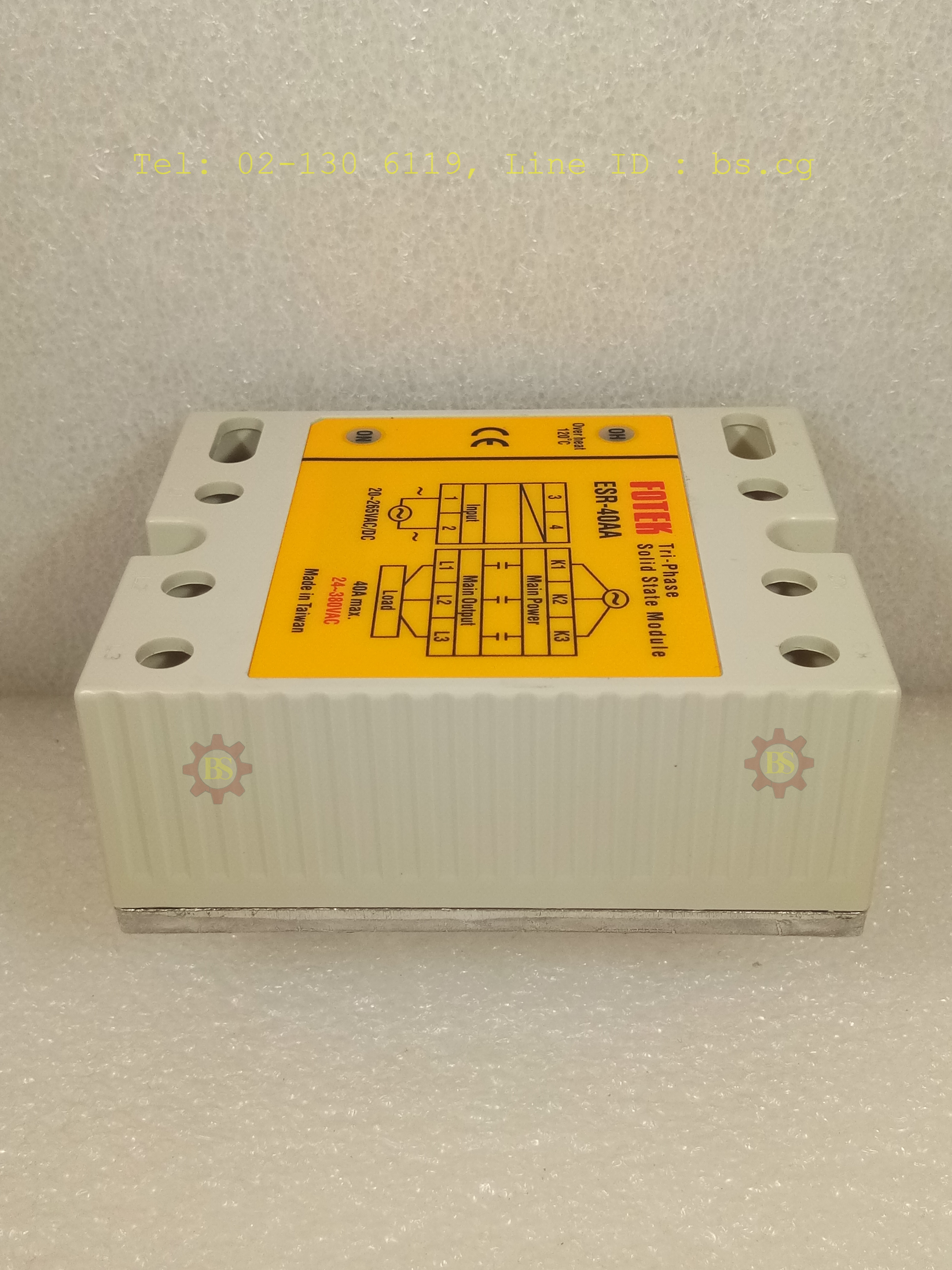 FOTEK : Solid State Module Tri-Phase ESR-40AA