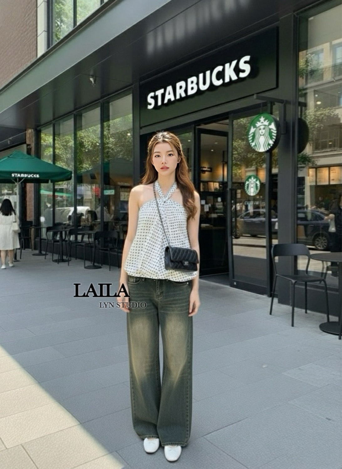 Tag : LAILA Detail: SET เสื้อ+กางเกง งานเสื้อทรงเกาะอกผูกคล้องคอดีไซน์งานแต่งจุดสุดฮิตน่ารักมาในโทนสีครีมช่วงปลายเสื้อแต่งบอลลูนพองๆ พร้อมกางเกงยีนส์แต่งกระเป๋าหาฟอกยีนส์ทรงสวยเป๊ะ แมชลุคคุณหนูน่ารัก #byLaila #เสื้อคล้องคอ #ยีนส์ #เสื้อลายจุด #ลุคสาวเวียด