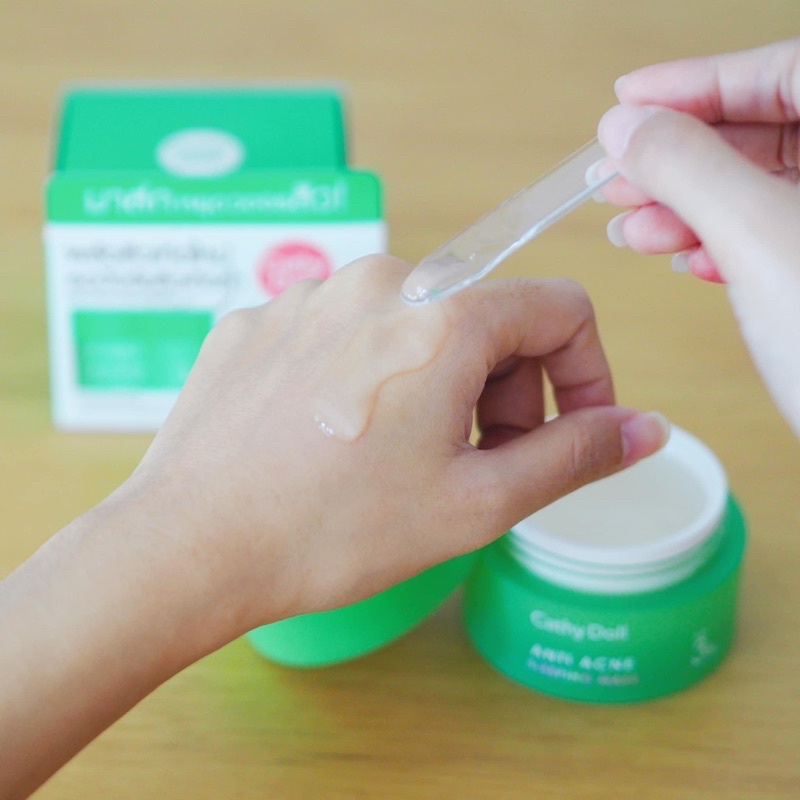 Cathy Doll Anti Acne Sleeping Mask 3% Cica 50 ml มาส์กสิว ลดรอยแดง ลดมัน ลดสิว