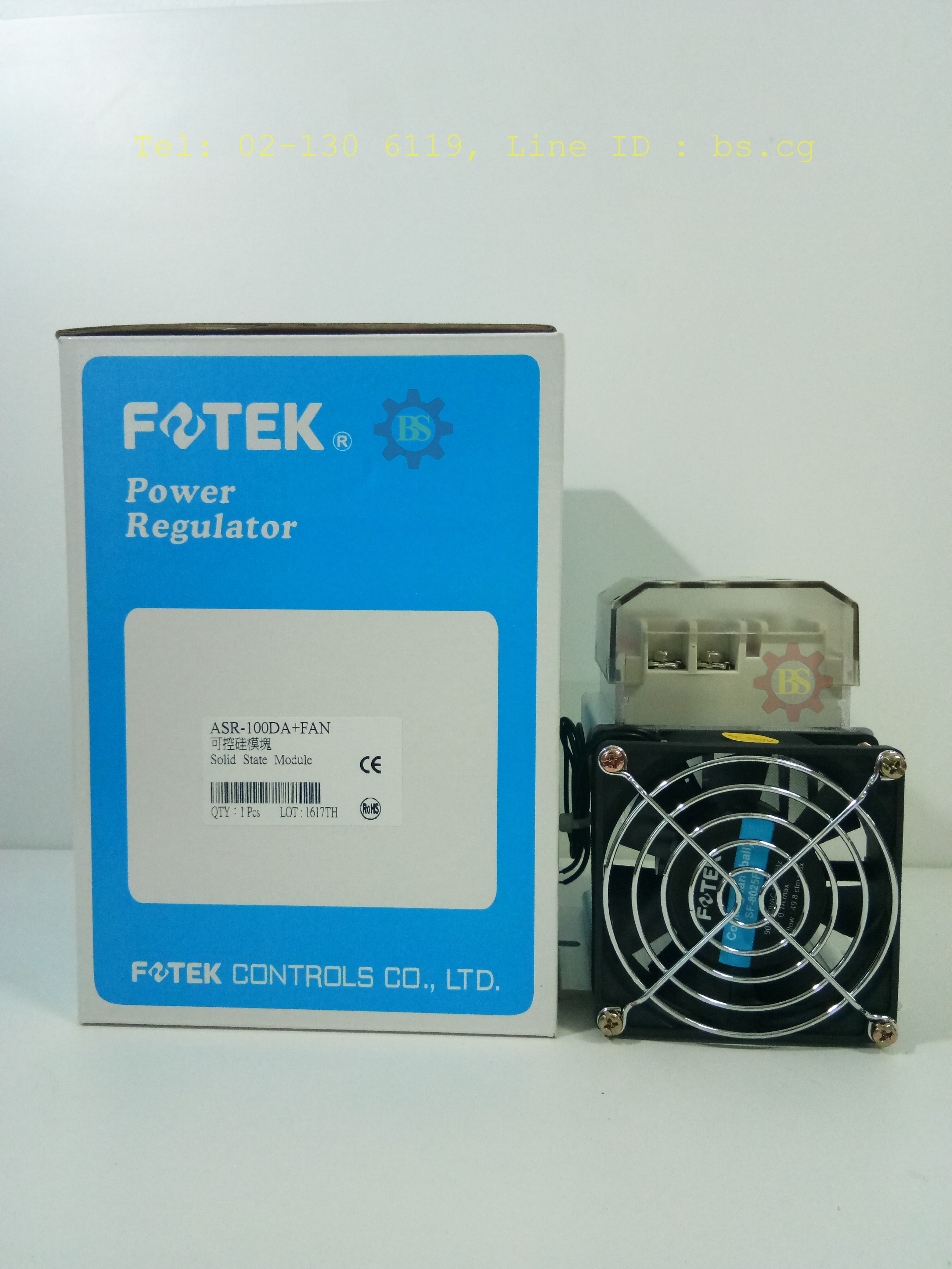 FOTEK : Solid State Module ASR-100DA+FAN