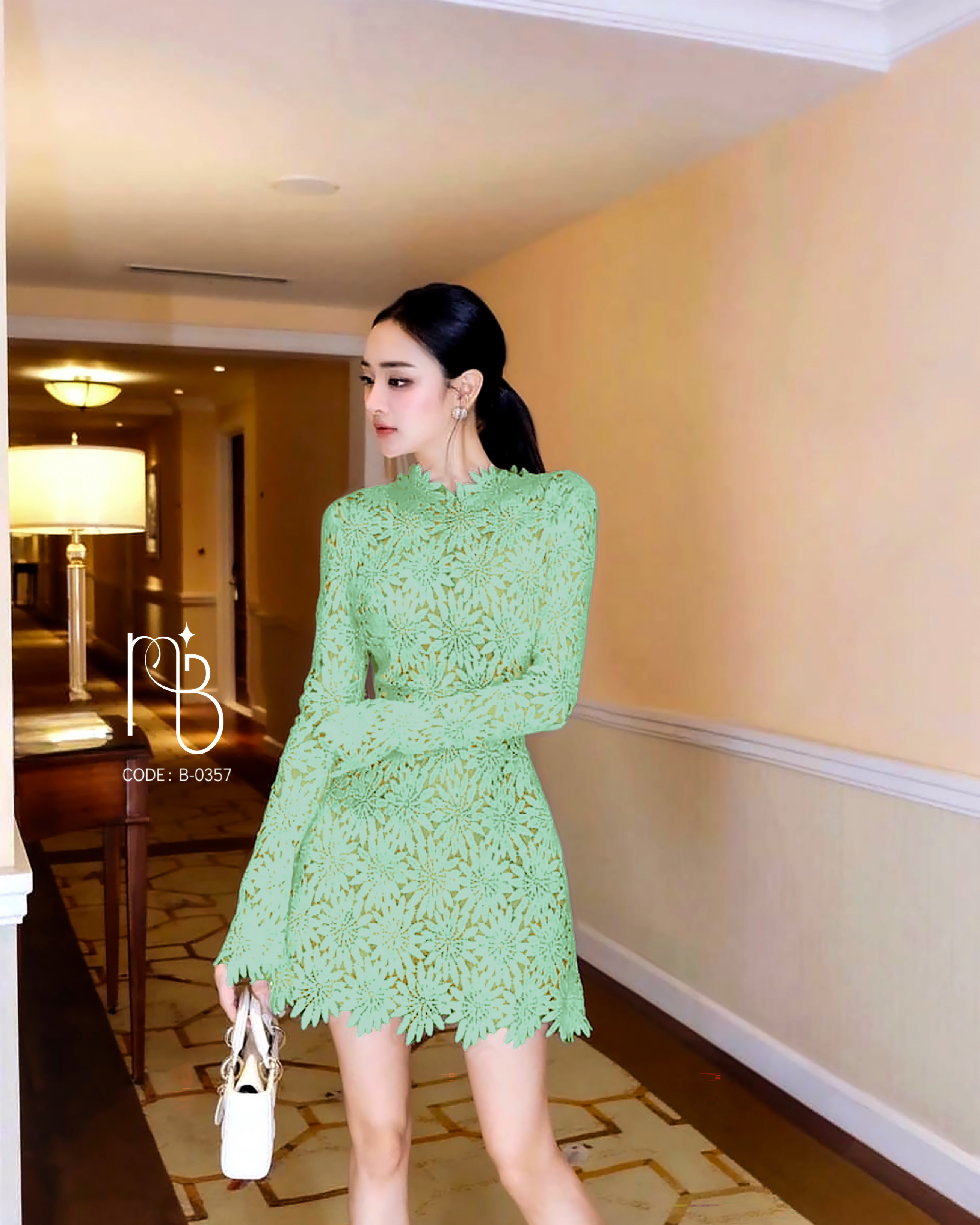 มินิเดรสลูกไม้แขนยาวสีขาว🤍สวยสุดจึ้ง ผ้าลูกไม้คุณภาพดี งานมีซับในแบบผ้ายืดเข้ารูปตามตัว งานซิบหลัง ลัคชูสุดๆกับชุดนี้ พลาดไม่ได้เลยนะคะสาวๆ🤍 #NABIBRAND #งานป้ายnabi #นาบีแบรนด์ #ชุดเดรส #เสื้อผ้างานป้าย #แฟชั่น #ootd #เดรสลูกไม้สั้น #ชุดผ้