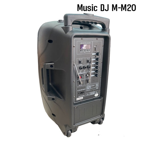 M-M20 MUSIC DJ SPEAKER 12"+MIC*2 BT/USB SP-MJ-12-XM20C