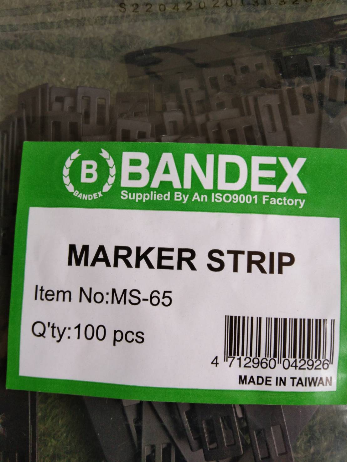 BANDEX : Marker Strip MS-65 100pcs/pack
