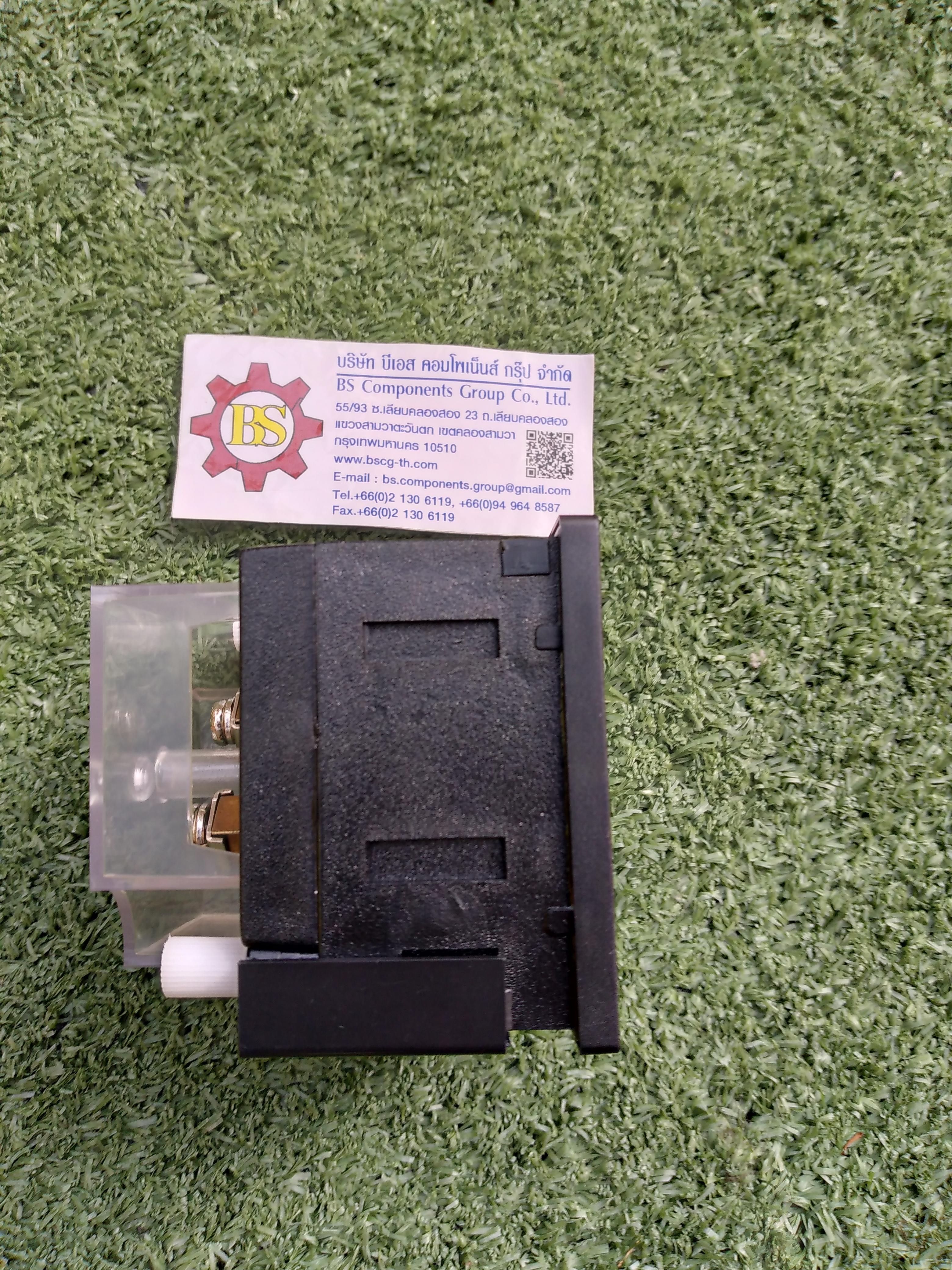 SHINOHAWA : AC Amp meter CA-72 72x72mm. 200/5 ต่อผ่าน CT