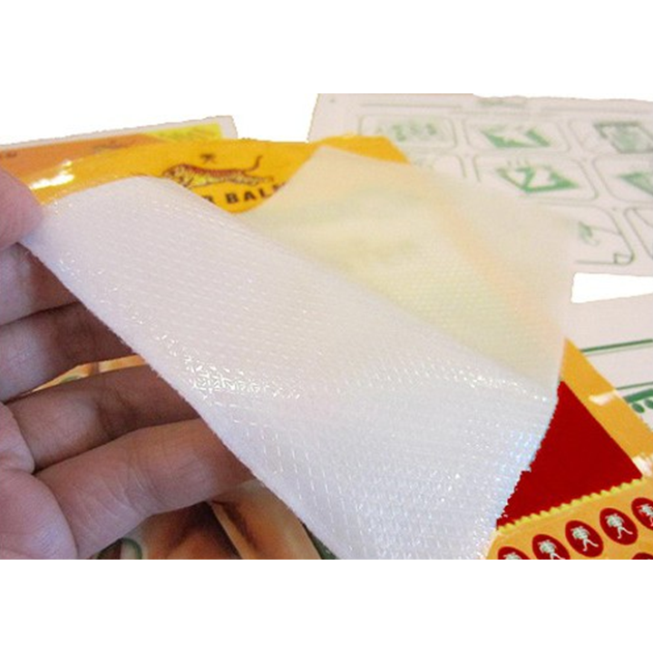 Tiger Balm Medicated Warm Plaster 1 แผ่น x 2 ชิ้น พลาสเตอร์บรรเทาปวดแผ่นใหญ่ สูตรร้อน ตราเสือ