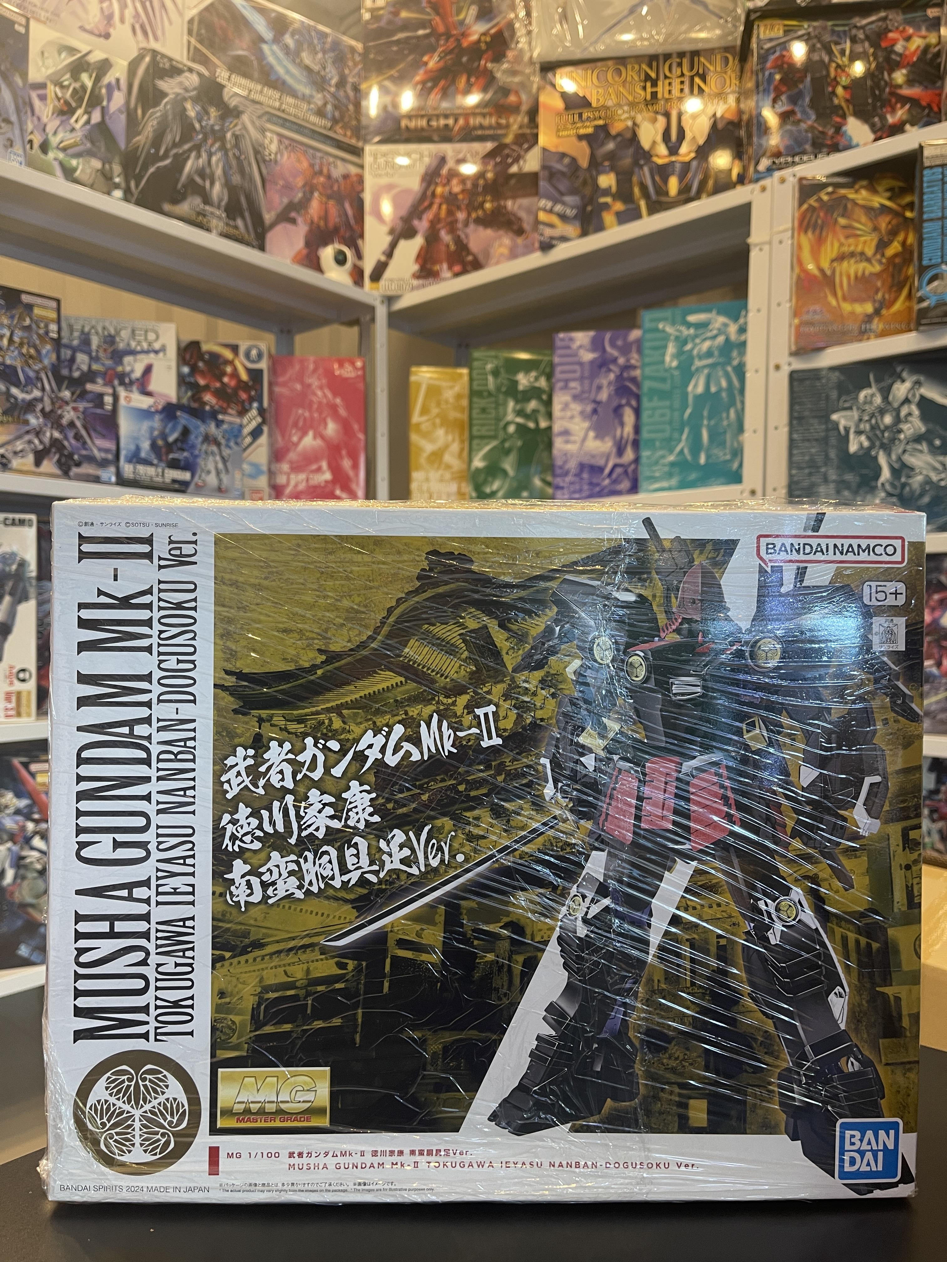 P-Bandai MG 1/100 Musha Gundam Mk-II Tokugawa Ieyasu Nanban-Dogusoku Version