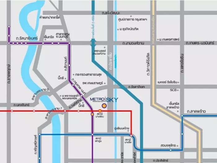 ให้เช่าด่วน ราคาพิเศษ คอนโดเมโทรสกาย ประชาชื่น ใกล้ BTS เดินทางสะดวก