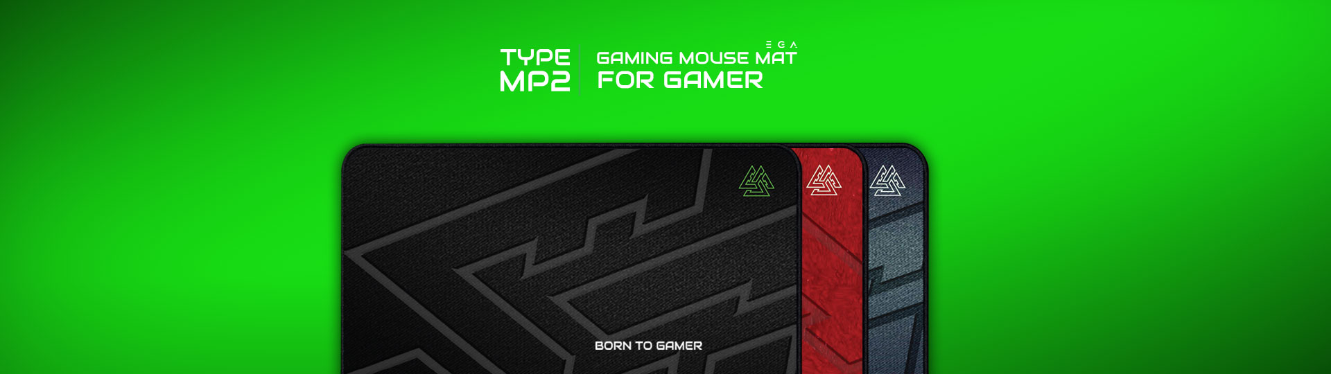 EGA แผ่นรองเม้าส์ยาว รุ่น TYPE MP2 MP-EG-XX-EGMP2