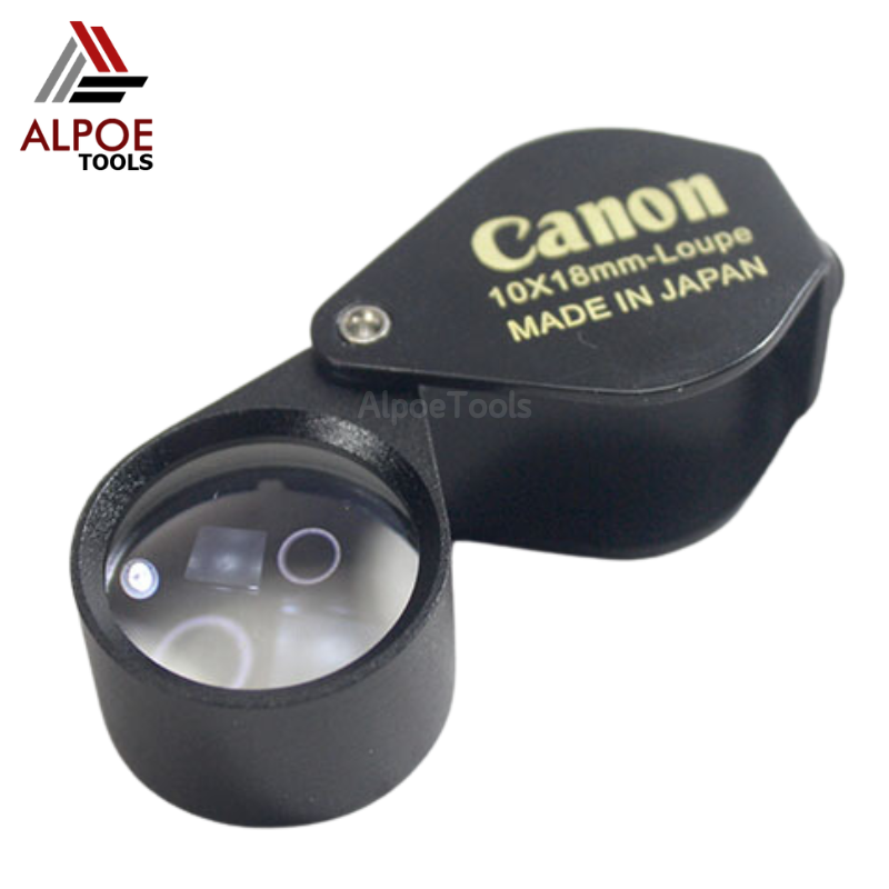 เลนท์ขยายพับได้ Canon ขนาดเล็ก 10x 18mm