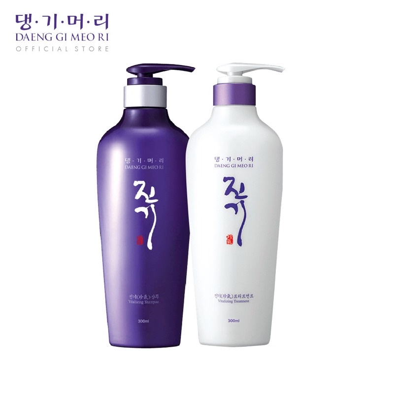 แทงกีโมรี ไวทัลไรซิ่ง แชมพู / ครีมนวด DAENG GI MEO RI Shampoo / Treatment 300ml