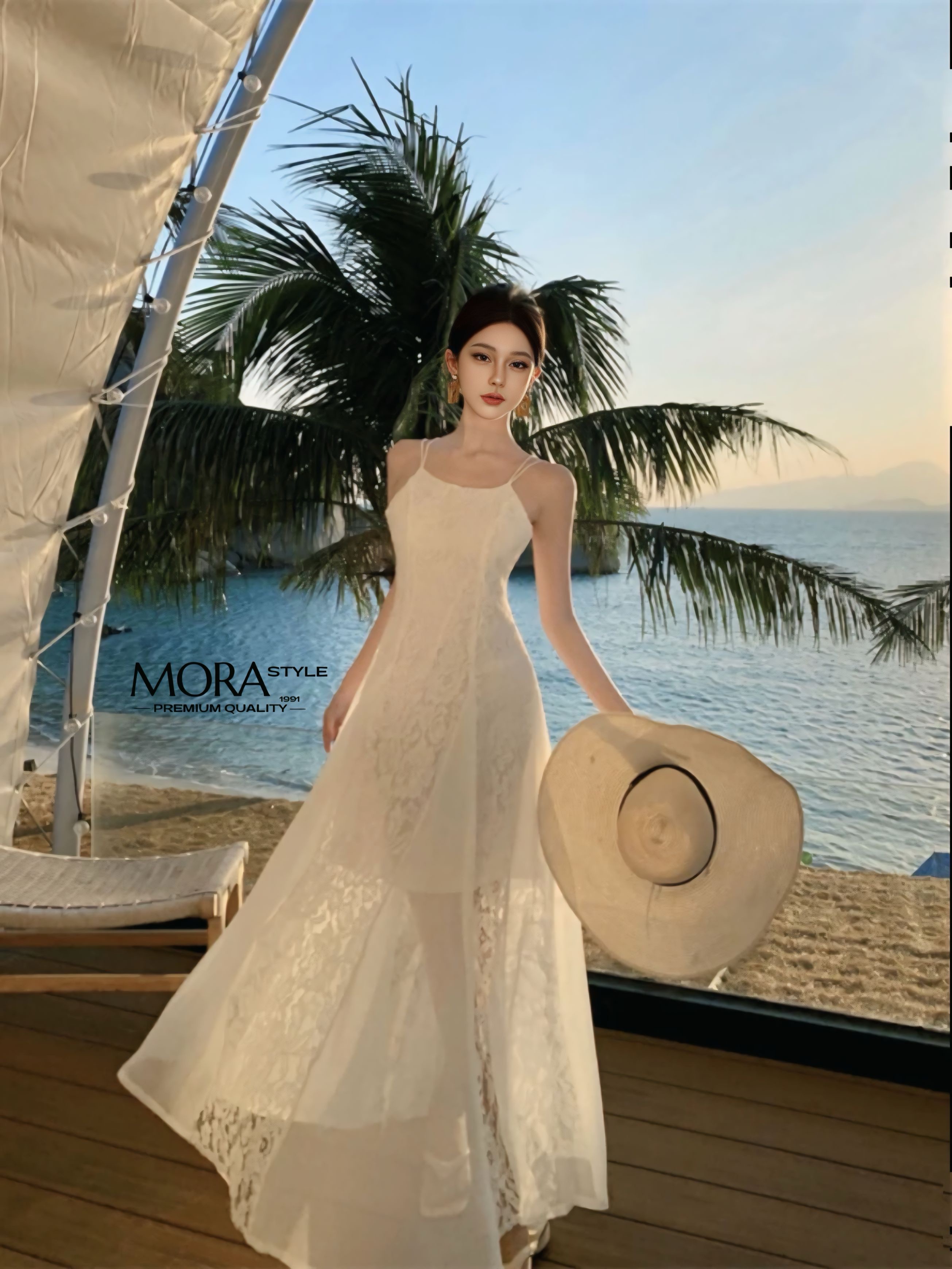เดรสลูกไม้แต่งซีทรูผ้าพริ้ว ใส่สบาย งานสวยมากกก ใส่เที่ยวทะเล ใส่ออกงานได้หมด เป็นอีกรุ่นที่มีติดตู้ได้ใส่แน่นอนค่าา
