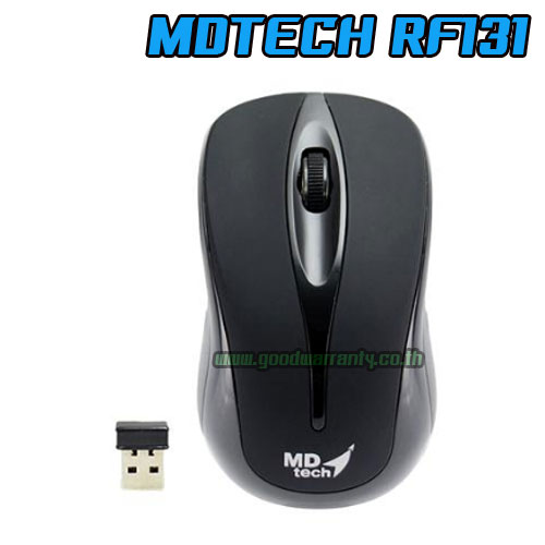 RF131 BLACK MD-TECH Mouse ไร้สาย MO-MD-WL-131BK