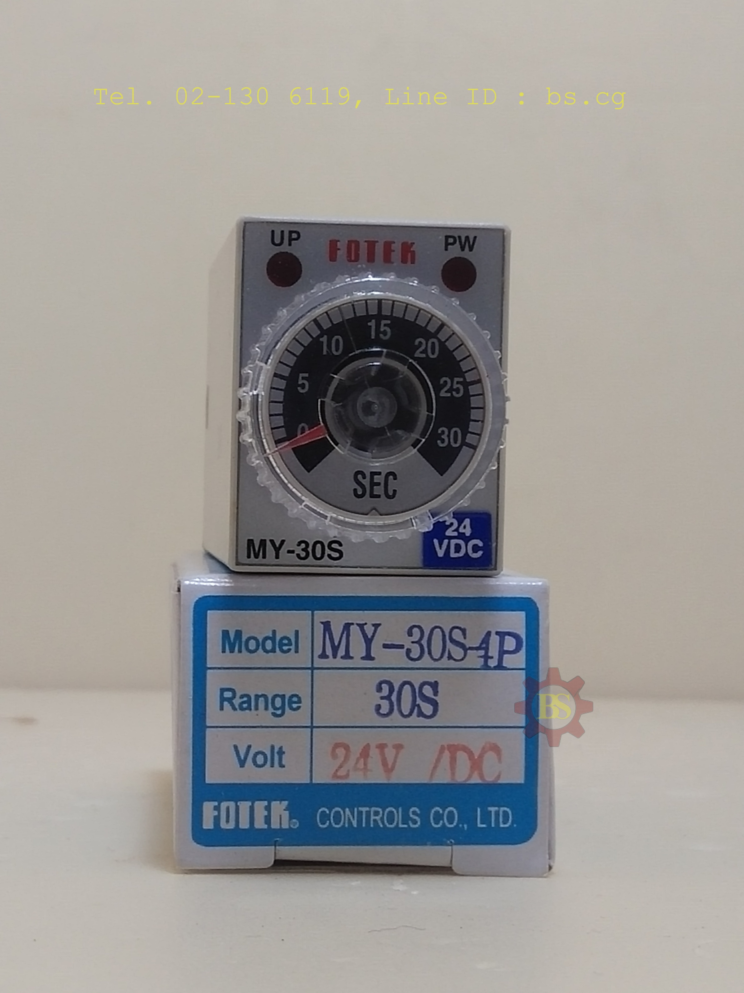FOTEK: Timer MY-30S-4P-24VDC