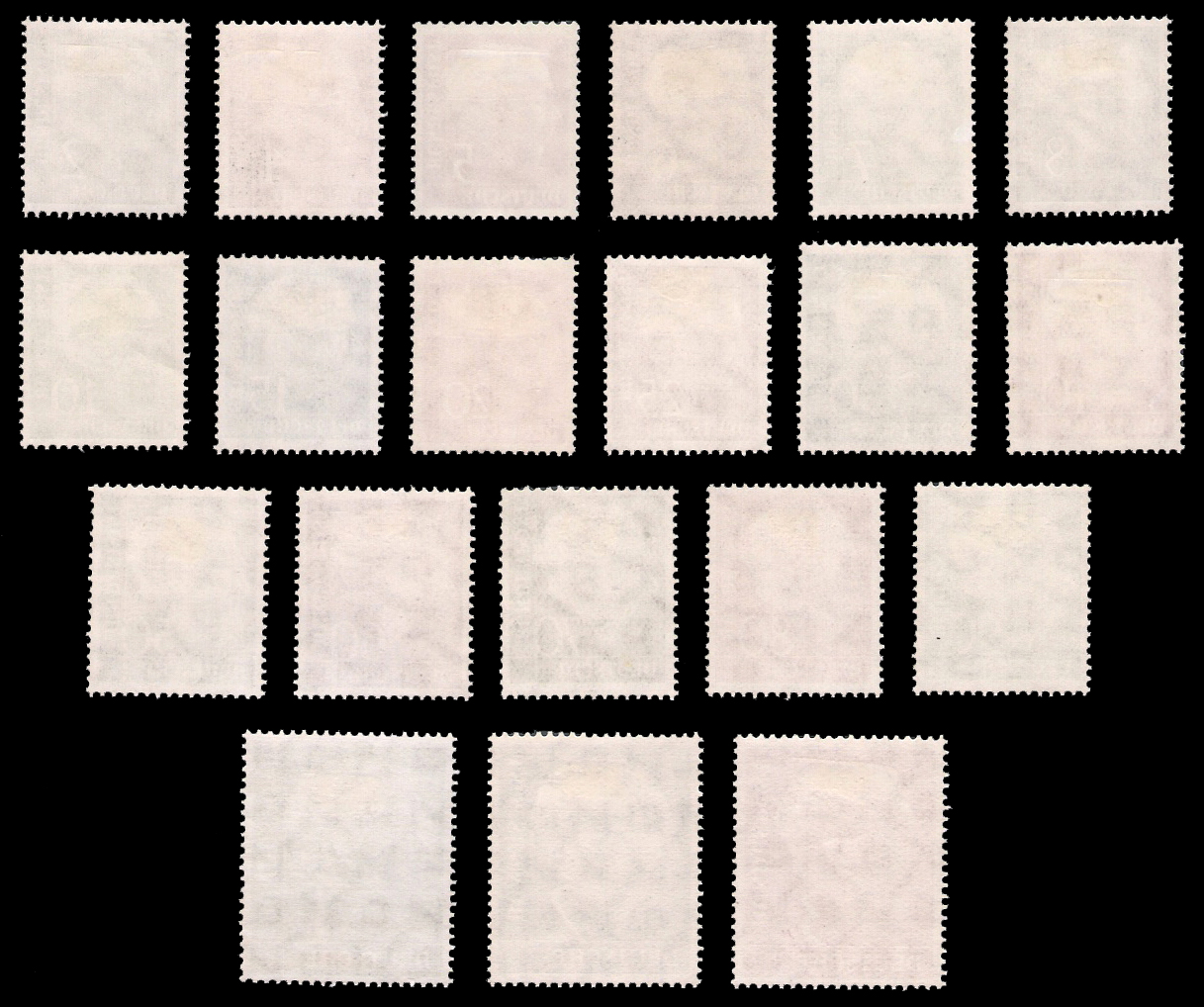 1954 Germany President Theodo Set (20) CV $104.35