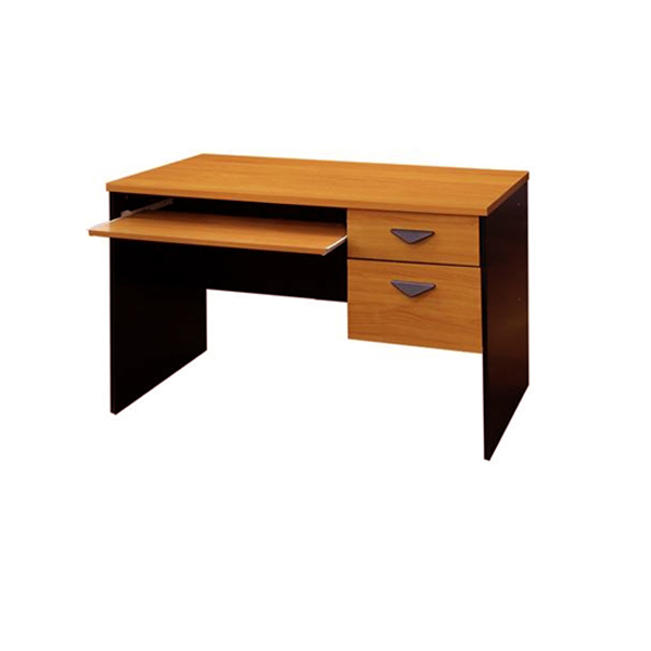 โต๊ะทำงาน 2 ลิ้นชักพร้อมถาดคีย์บอร์ด TMD 1202E