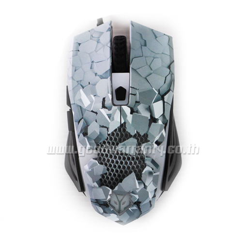 NM-078B สีเทา NUBWO BATTLE Optical USBMouse2400DPI MO-NW-OU-078BG