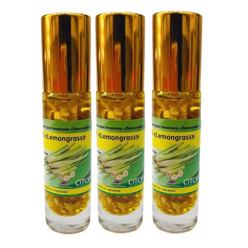 Banna oil balm with herb 10g 1 ขวด บ้านนา บาล์มน้ำสมุนไพร พินเสนน้ำ ลูกกลิ้งสมุนไพร