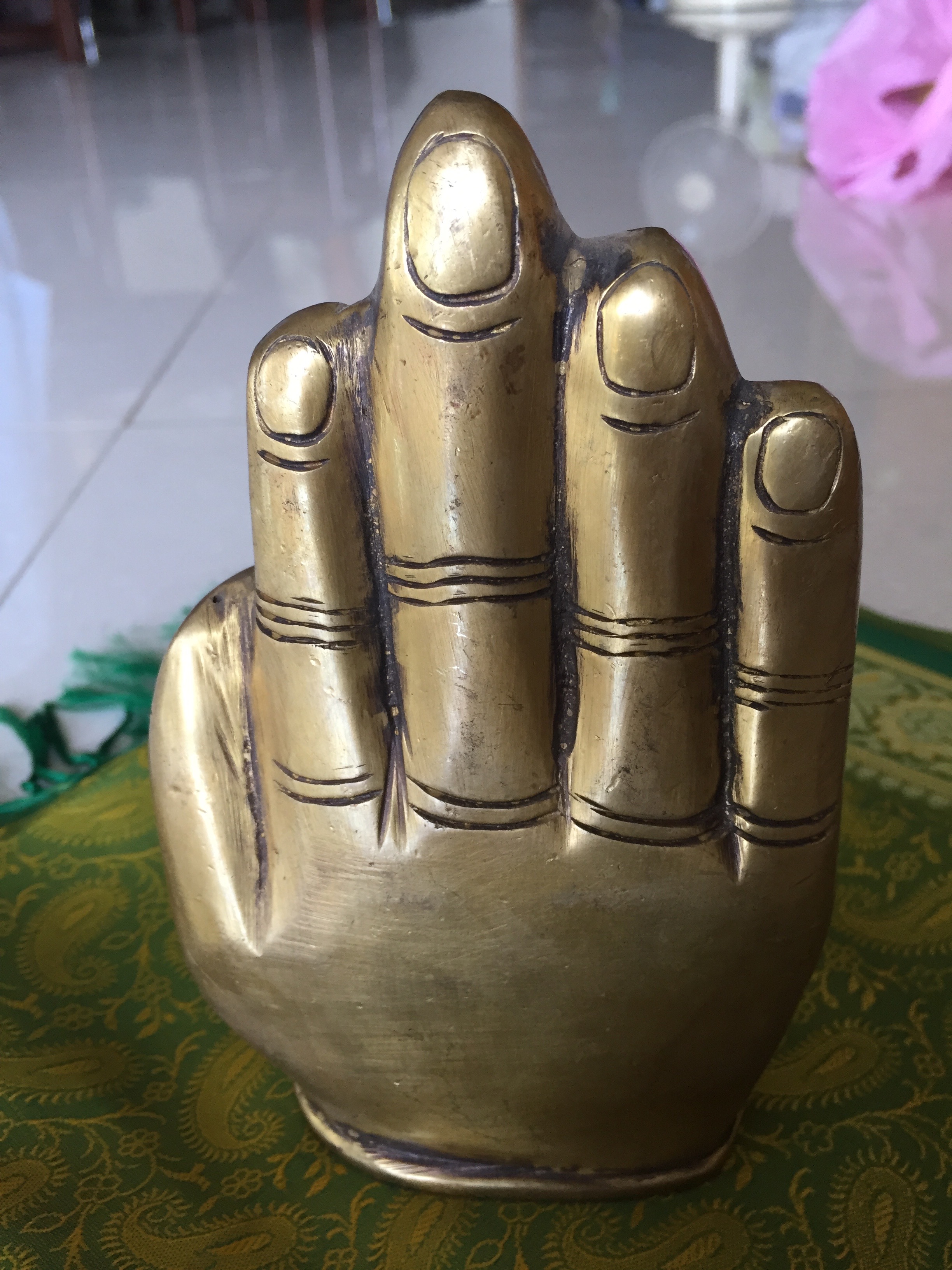 พระพิฆเนศโลหะองค์มหาลาภ