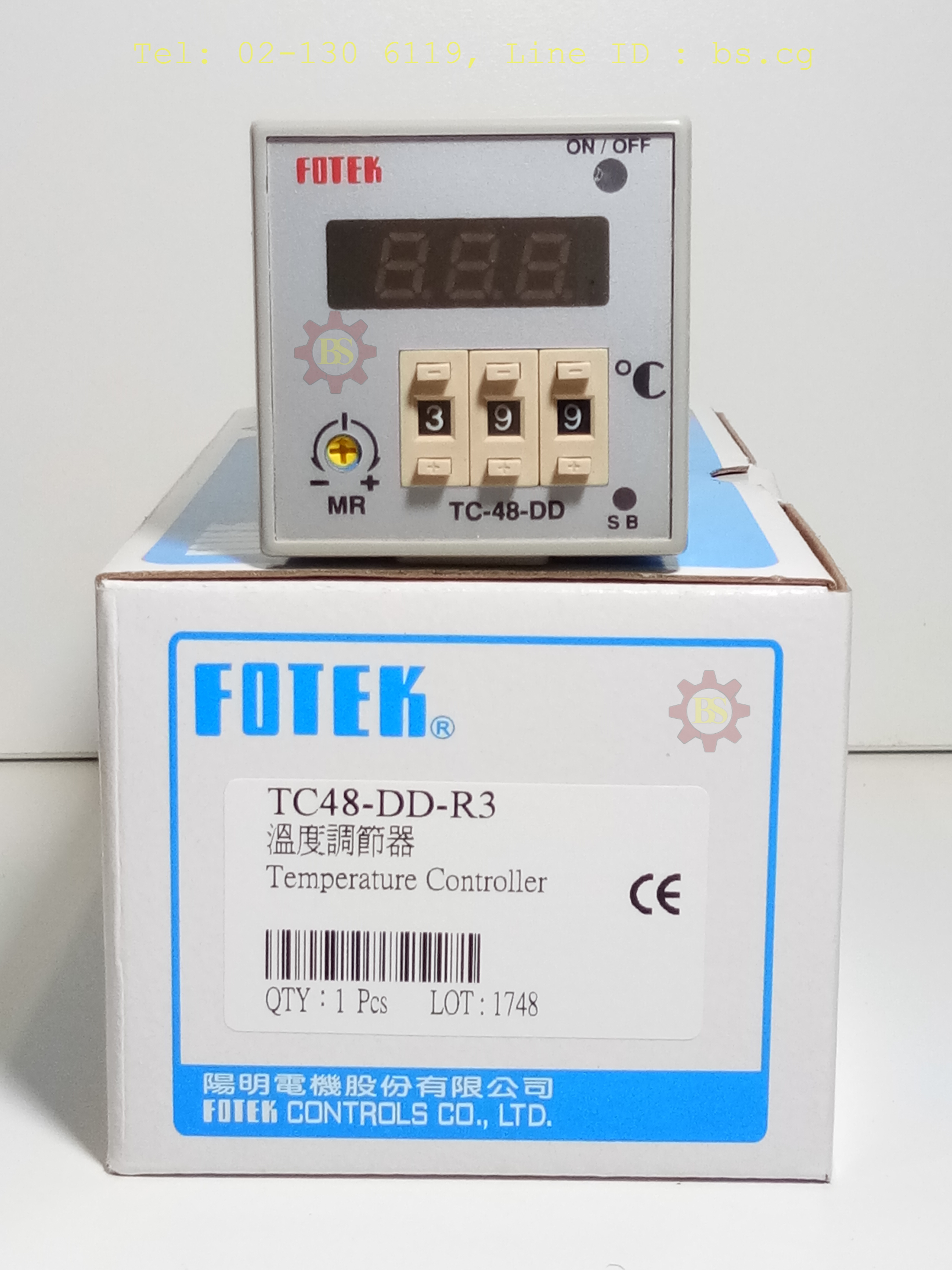 FOTEK : Temperature Controller TC48-DD-R3