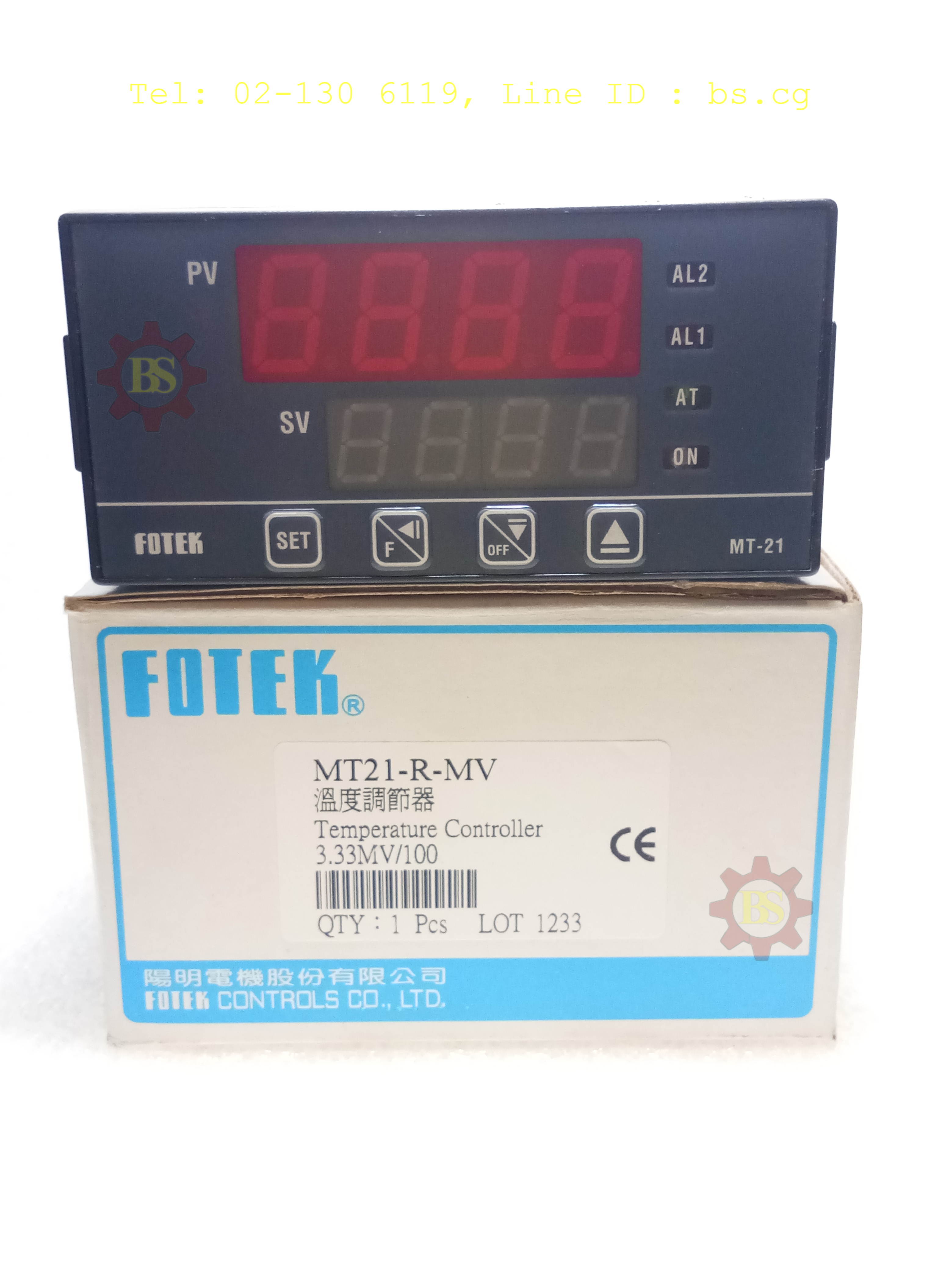 FOTEK : Temperature Controller MT21-R-MV