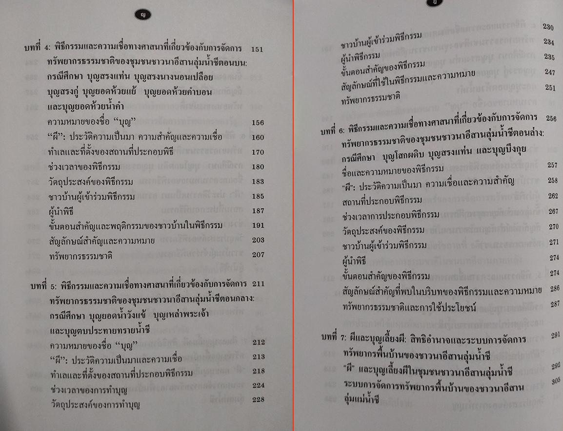จากยอดห้วยถึงบุญบึง : สิทธิอำนาจและระบบการจัดการทรัพยากรพื้นบ้านของชุมชนชาวนาลุ่มน้ำชี