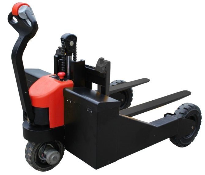 รถลากไฟฟ้า Electric Rough Terrain Pallet Truck