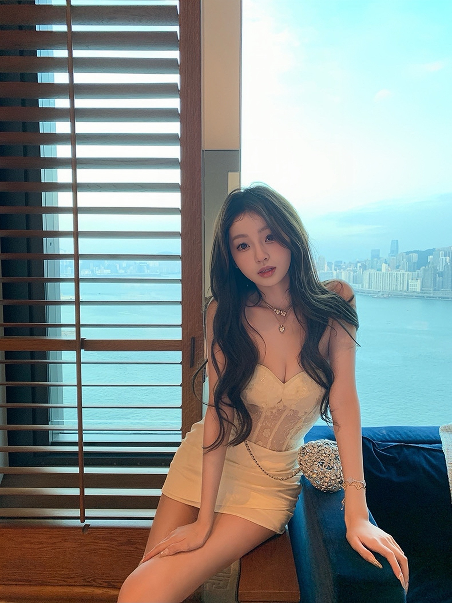 มินิเดรสเกาะอกสีครีม ด้านบนแต่งผ้าตาข่ายเย็บเลื่อมและดอกไม้เพิ่มความเซ็กซี่ สวยหรูดูแพงสุดๆ ผ้าดี งานสวยมาก ช่วงหน้าอกมีฟองน้ำในตัว ซิปหลัง งานมีซับในอย่างดี ใส่ดินเนอร์ ออกงาน งานปาร์ตี้วันเกิด ได้ทุกโอกาสค่า #ป้ายBlossombrand #Blossombrand #ชุดงานป้าย #