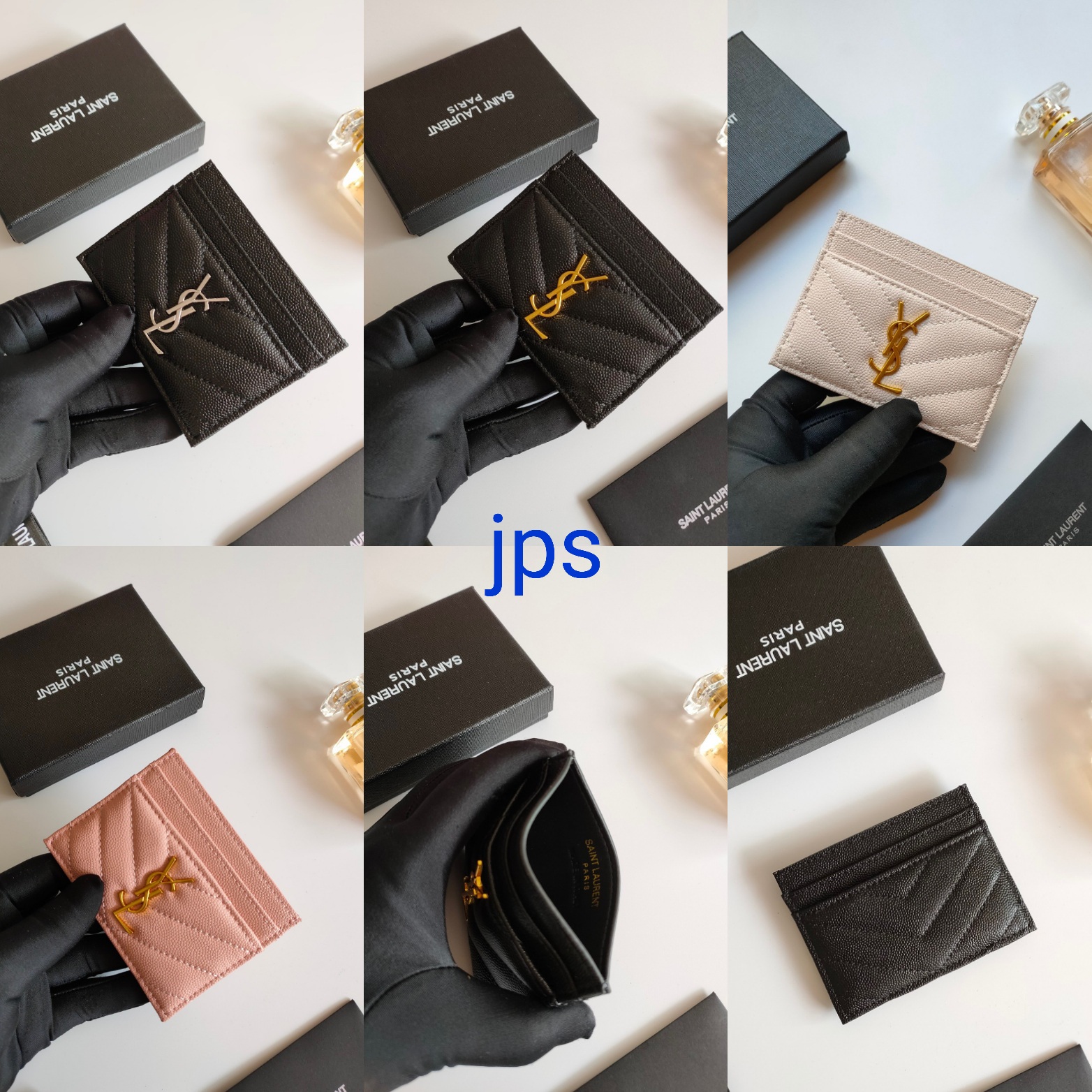 กระเป๋าใส่บัตรไฮโซแบรนด์เนมอีฟแซงค์พรีเมี่ยมกิ๊ฟ YSL CARD HOLDER (GWP)