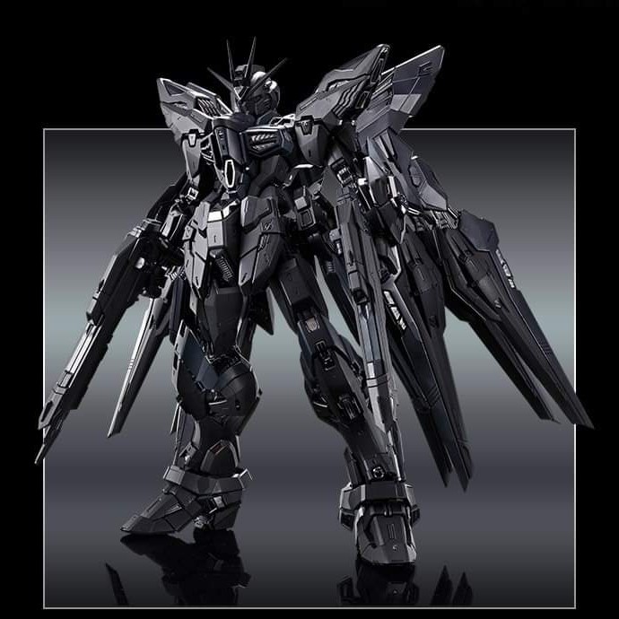 ( Spot goods ) Xinxin MGEX Freedom Black Ver MGEX 1/100 Figther Strike Freedom Black Ver. **ทักเเชทก่อนกดคำสั่งซื้อนะครับ***