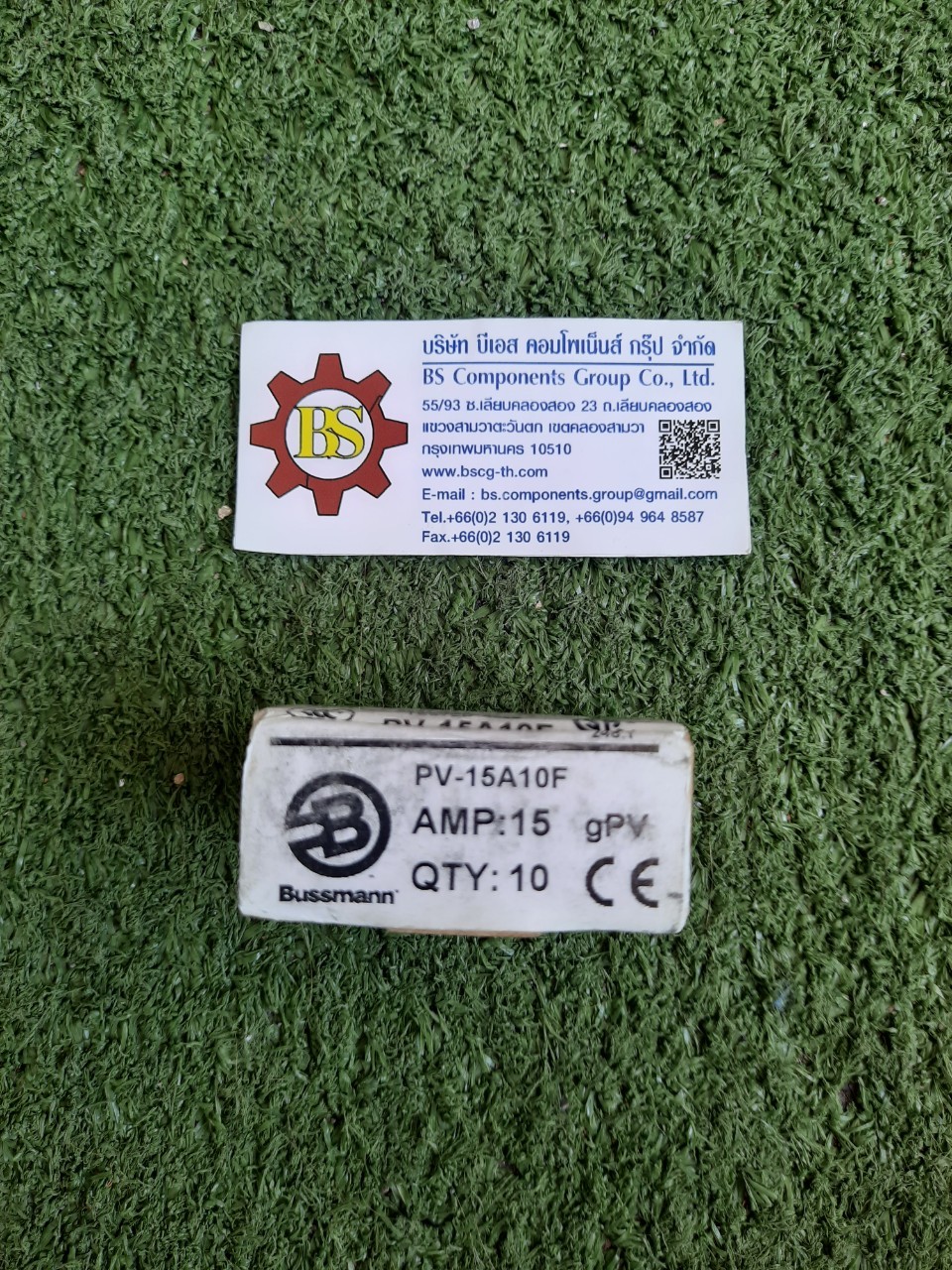 EATON BUSSMANN : FUSE Bussmann PV-15A10F 15A 1000VDC 10x38mm