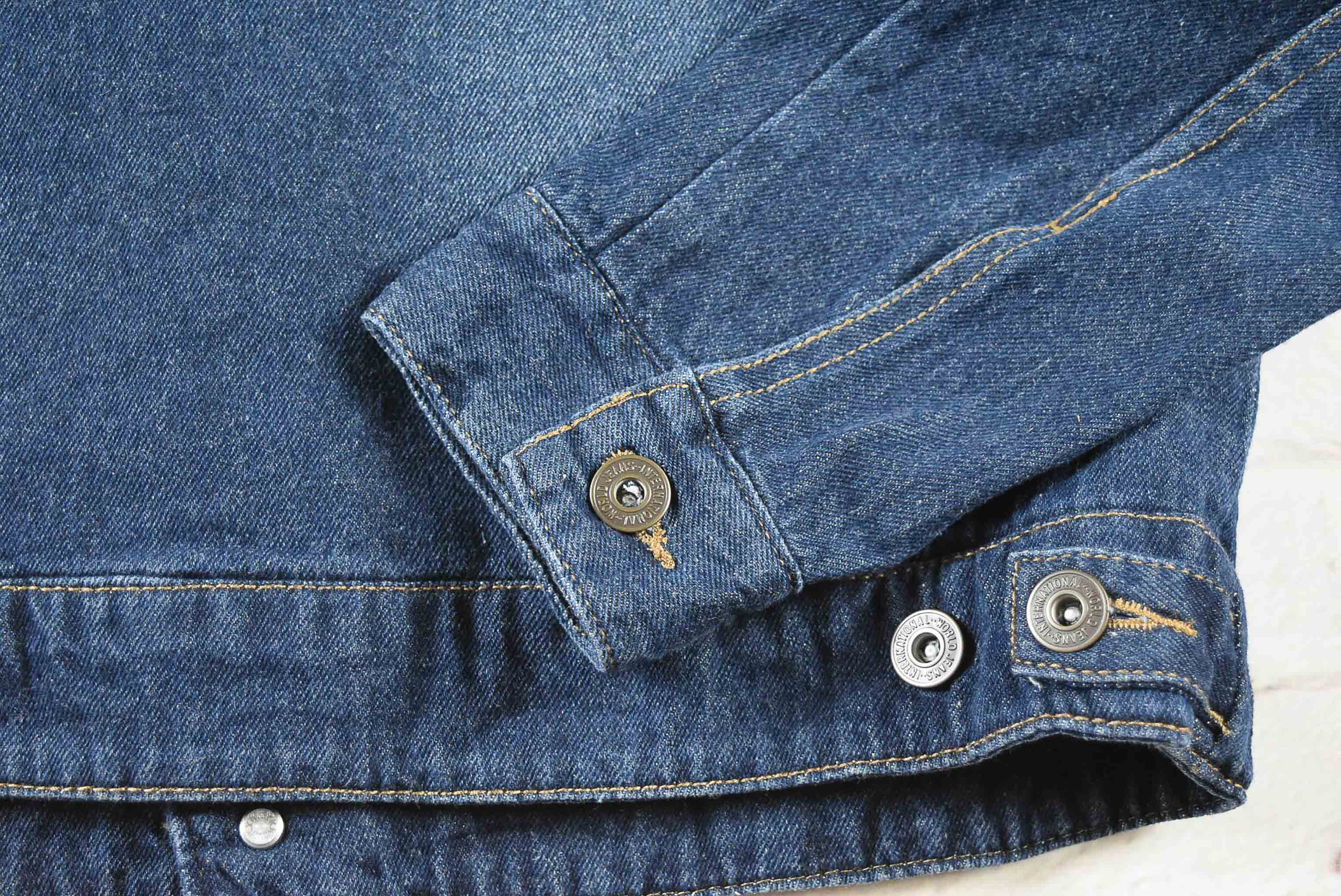 chocol raffine อกจริง 36 ไซส์ S เสื้อแจ็คเก็ตยีนส์ แขนยาว ผู้หญิง สีเข้ม เนื้อผ้านุ่มใส่สบาย คลุมกันแดด