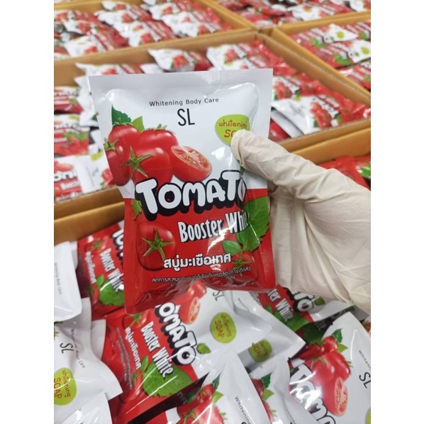 SL สบู่มะเขือเทศ Tomato Soap 80g