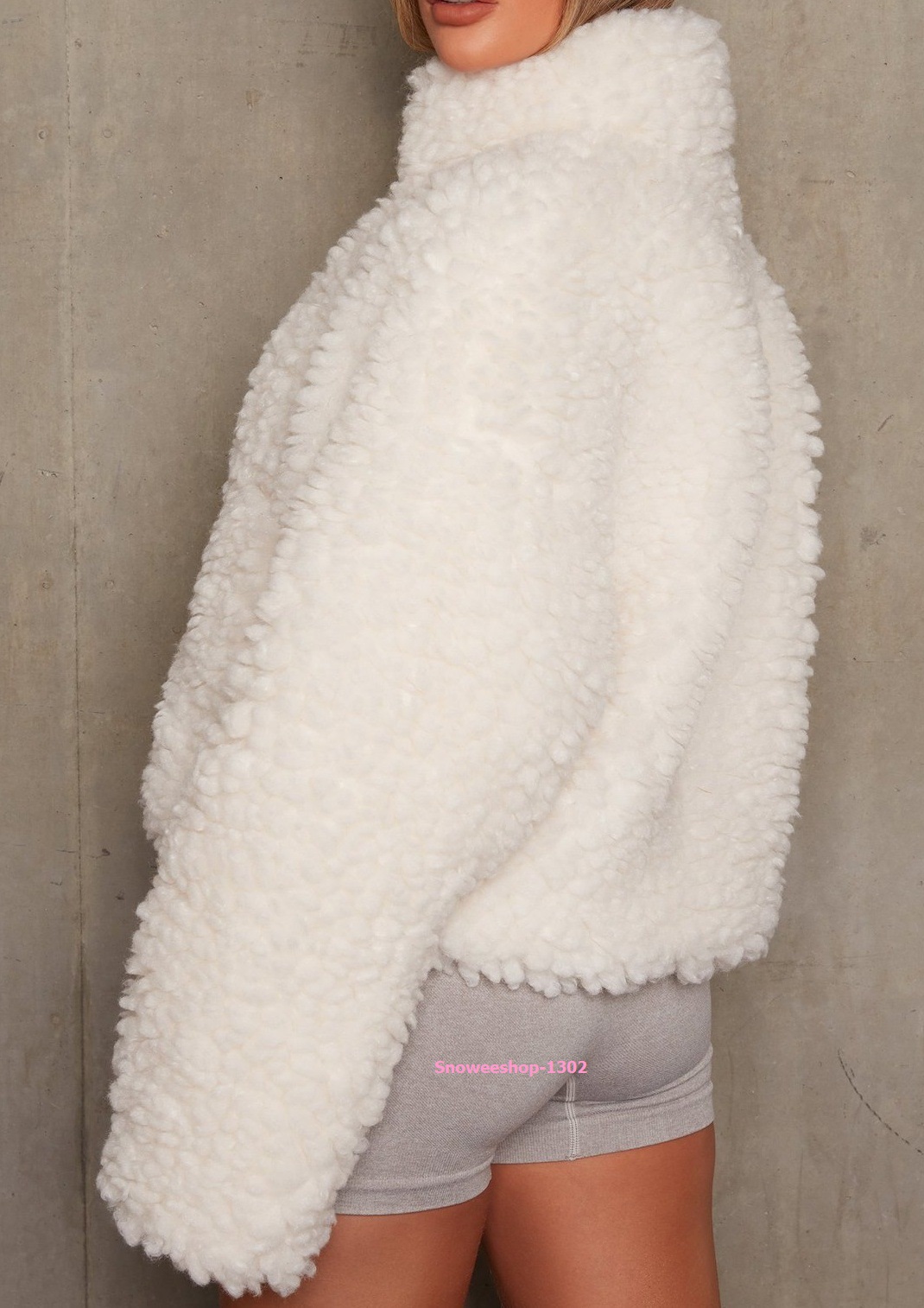 เสื้อกันหนาวขนแกะทอหนาสไตล์เสื้อสเวตเตอร์แนวแจ็คเก็ตใส่สบายกันหนาวได้ดี มี 4 สี