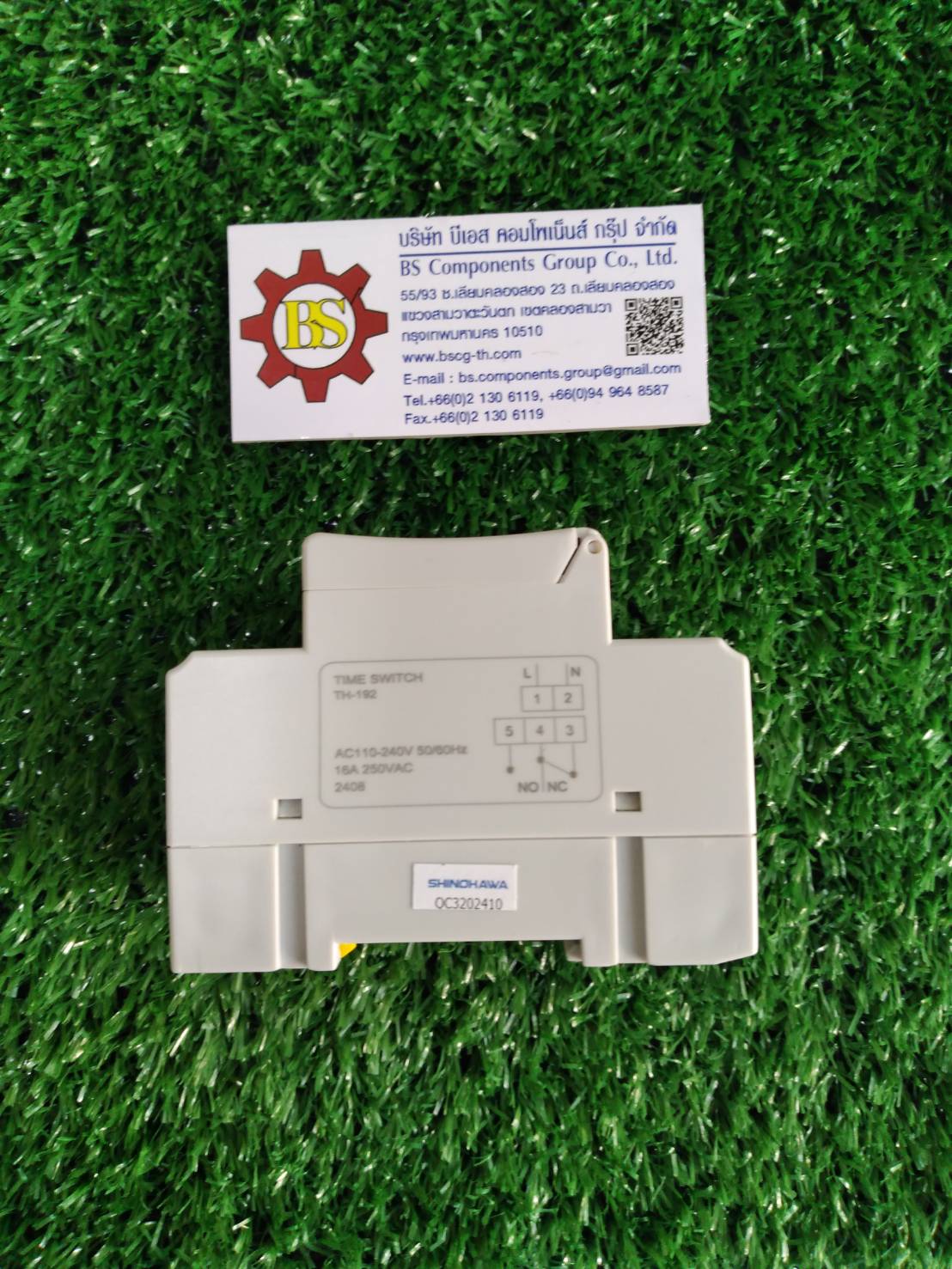 SHINOHAWA : Digital Timer Switch TH192 220V 16โปรแกรม